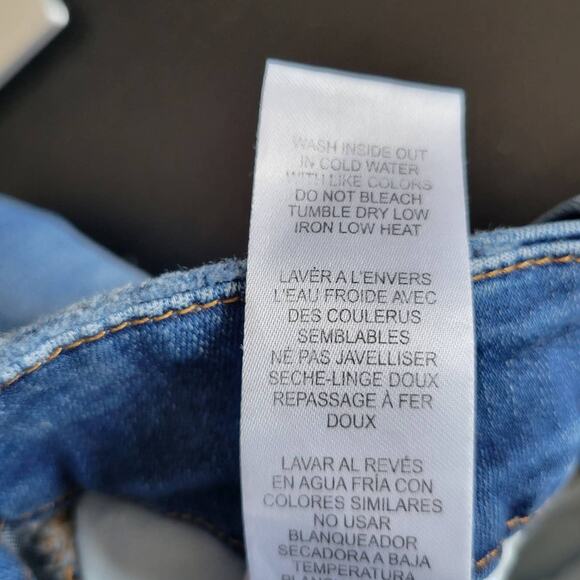 Good American Good Legs Fray Hem Jeans Skinny High Rise Stretch Women 26 - Picture 12 of 13